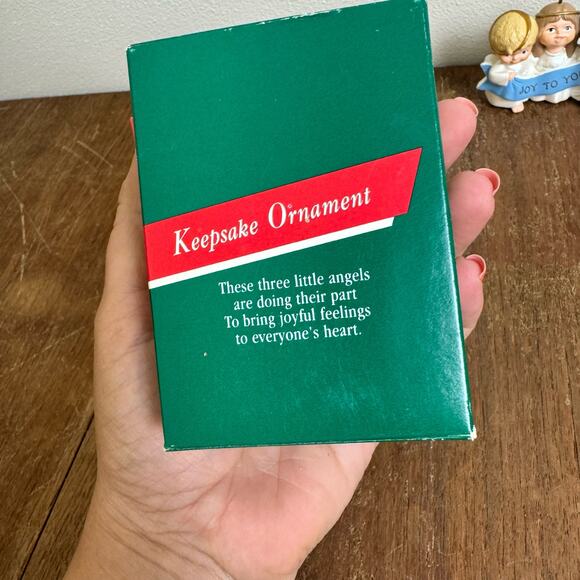 Hallmark Keepsake Ornament Joyful Trio Joy to You handcrafted ornament‎ NWT - Picture 2 of 3